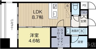 アルファシオミラーニの物件間取画像